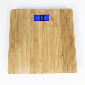 BSCI电子数字天然竹体浴室秤家用200千克oem标志 - Product Image 4