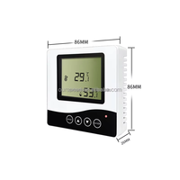 Sensor de Temperatura y Humedad Digital OEM Personalizado de Fábrica, Controlador RS485 de Montaje en Pared con Protocolo MODBUS-RTU IP66