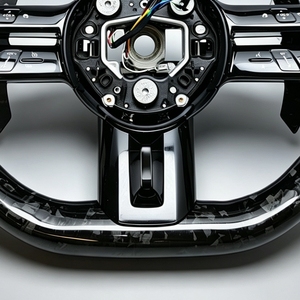 Volant personnalisé en fibre de carbone forgée, très demandé, pour <span class=keywords><strong>Mercedes</strong></span> Benz AMG GT G63 W213 W223 W206 W205 W204 A45 GLA45 E63 G65 - Product Image 5