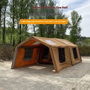 Tienda de campaña inflable de 9 + 9, 5 m² con sala de estar y dormitorio, juego <span class=keywords><strong>todo</strong></span> <span class=keywords><strong>incluido</strong></span>, refugio al aire libre a prueba de viento y lluvia - Product Image 3