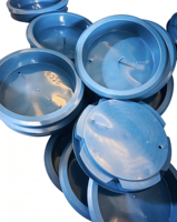Hyderon – Bouchons d'extrémité de tube carré en aluminium, inserts de tube en plastique, divers styles, faible MOQ, OEM, personnalisables, en vente