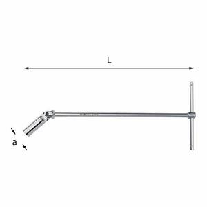 Llave dinamométrica ajustable de 278 Nl con longitud L para reparación automotriz - Product Image 1