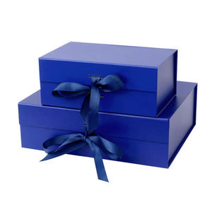 Caixa de Papelão Reciclável Dura e Rígida para Presentes com Fita - Product Image 2