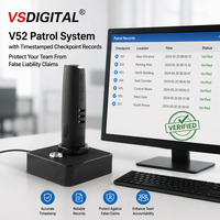 Dispositif de patrouille V52 pour la sécurité des centres de données avec système de gestion des données cloud, scanner de points de contrôle RFID pour salle de serveurs