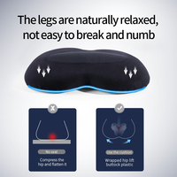 Coussin de siège en mousse à mémoire de forme pour soulager les douleurs dorsales, la sciatique, le coccyx, les problèmes de disque dégénératif, le soutien orthopédique pour l'arthrose