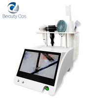 Appareil portable de thérapie capillaire avec détecteurs HD, analyseur de cuir chevelu, machine de massage du cuir chevelu pour usage domestique et salons de beauté