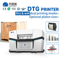 Imprimante DTG à double station avec têtes d'impression I3200 pour l'impression de t-shirts et de vêtements – Vente en gros usine