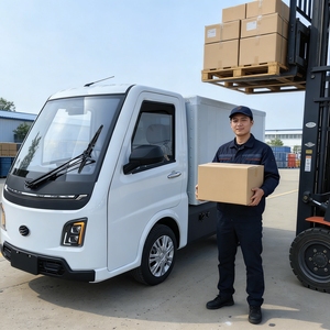 Nuevo Modelo Personalizable de Camioneta Eléctrica EEC para Carga, con Aire Acondicionado y Cámara de Reversa, para Logística y Distribución Urbana - Product Image 2