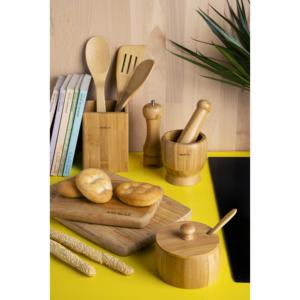 Excelsa Bamboo Utensil Holder Eco Friendly Kitchen <b>Storage</b> Organizer For <b>Cutlery</b> - Product Image 4