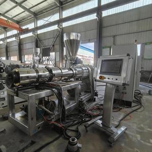 Siemens Elektronik Sistem Yeni Geliştirilmiş Patent Korumalı Konik Paralel Çift Vidalı Ekstruder PLC Motor 800KG/S Çıkış <span class=keywords><strong>SPC</strong></span> - Product Image 4