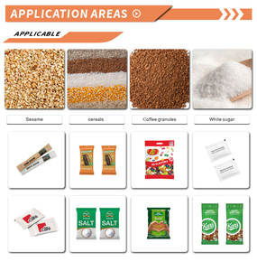 Petite machine d'emballage verticale de granule de riz parfumé écrasé de <span class=keywords><strong>gélatine</strong></span> de peau d'âne de chlorophylle à haute efficacité - Product Image 2