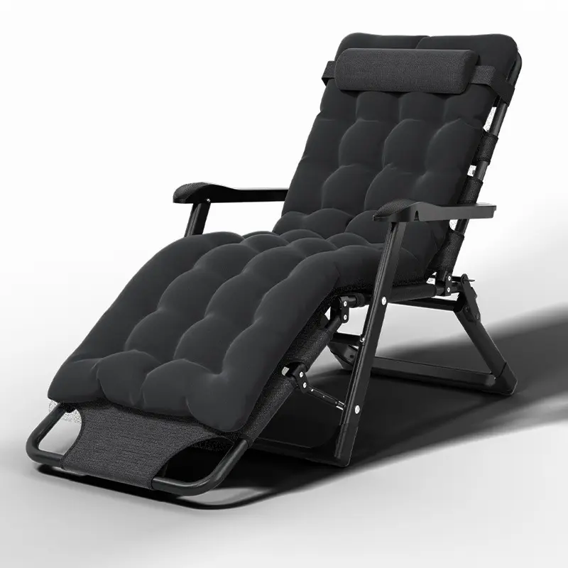 Kursi lipat baru untuk istirahat Villa kantor, kursi lipat furnitur luar ruangan sandaran tunggal santai