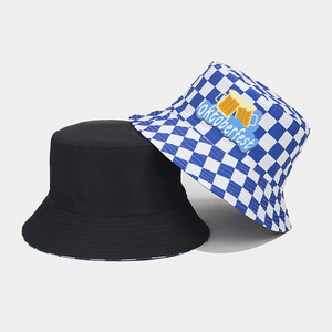 Mũ chống nắng kẻ sọc màu xanh và trắng lễ hội bia October Đức Munich mũ xô tiệc - Product Image 3