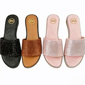 Sandalias de mujer con pedrería para verano - Product Image 1