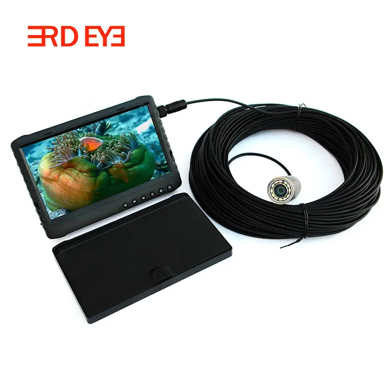 7inch night vision camera security kit Aquaculture deep well borehole fishing underwater video inspection camera