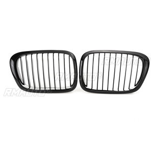 Rejillas de carreras negras M5 E39, 2 piezas, rejilla delantera para parachoques de coche, para BMW E39 Serie 5 525i 528i 530i 535i 540i M5 1997-2003 - Product Image 2