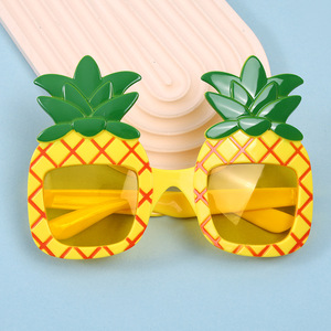 Lunettes de soleil amusantes pour fête Luau, lunettes hawaïennes, accessoires de déguisement tropical, divers accessoires amusants pour fête sur le thème de la plage d'été, décoration d'anniversaire - Product Image 6