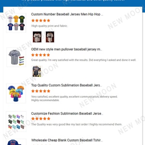 <b>Custom</b> Embroidery Baseball & <b>Softball</b> Jersey Polyester Sportswear With Printed Logo <b>Uniform</b> Style Shirt for Sports Use - Product Image 4