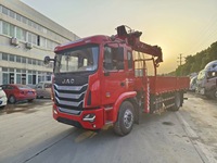 JAC 10 tonnes Diesel grue camion 360 ° Rotation complète véhicule de travail aérien Transmission manuelle Euro 5 norme d'émission nouvel état