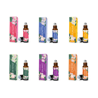 Huile Corporelle Aromatique Pure et Naturelle 10ml en Roll-on à Marque Blanche – Mélange d'Huiles Essentielles Happy Cheer Adaptive Balance Air Repair