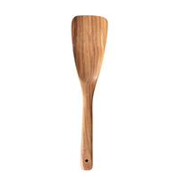 Cuillère-spatule en bois multifonctionnelle pour la cuisine, ustensile durable pour mélanger, servir et racler