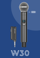 FDUCE professionnel FM double Microphone UHF microphone à main enregistrement karaoké Microphone sans fil pour scène de Performance