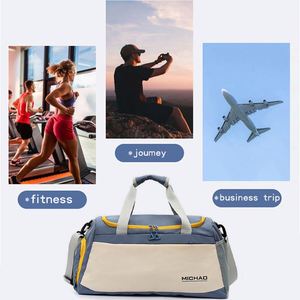 Sac de sport durable pour la gym et le fitness, sac de voyage organisateur avec compartiment à chaussures - Product Image 2