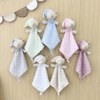 Doudou en crochet pour bébé, couverture de sécurité pour nourrisson, compagnon câlin, jouet de sécurité pour nouveau-né