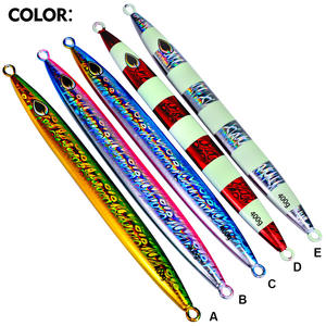 Señuelo <span class=keywords><strong>de</strong></span> pesca rápida para aguas profundas, placa metálica <span class=keywords><strong>de</strong></span> plomo <span class=keywords><strong>de</strong></span> hundimiento rápido, 120g-400g, láser noctilucente, cebo vivo para pesca en barco - Product Image 1