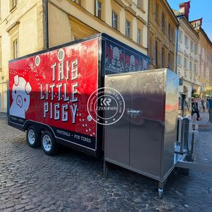 Camion de restauration rapide de qualité supérieure 2025, camion de crème glacée, camion de nourriture mobile à vendre, entièrement équipé avec des toilettes - Product Image 5