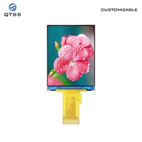 Layar LCD TFT 2 Inci Antarmuka Ganda QTSS ST7789P3 MCU SPI Resolusi 320x240 Suhu Operasi -20~+70 Jam Tangan Pintar Terintegrasi
