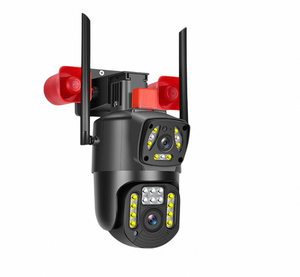 Detección de movimiento Visión nocturna profesional <span class=keywords><strong>3mp</strong></span> Alta resolución HD Lente dual Seguridad hogar <span class=keywords><strong>CCTV</strong></span> cámara domo - Product Image 1