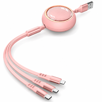 SUNGUY Nuevo Cable de Datos USB C TPE de 100W PD, Cable de Carga Rápida Tipo C, Cargador de Teléfono para Teléfono, Laptop y Uso en el Automóvil
