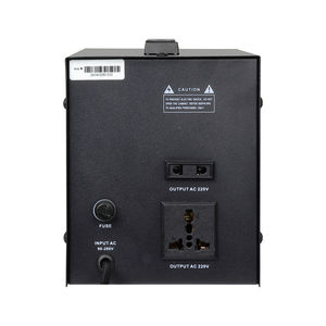 Regulador de voltaje monofásico de 2000VA, estabilizador de CA, tipo de relé de 2000VA, estabilizador de voltaje automático <span class=keywords><strong>Avr</strong></span>, nevera y protector de TV de 220V - Product Image 2