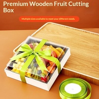 Sushi Salade Box Fruitverpakkingsdoos Fruitplateau Afhaaldoos Voedselveilige Ecologische Esthetische Snij- en Verpakkingsdoos