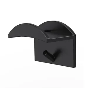 Simple <b>Wall</b> Adhesive Hat <b>Hook</b> Hat Holder Design Hole Solid Hat Holder Double Sided Adhesive - Product Image 2
