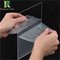 Film de protection PE pour plexiglas, auto-adhésif, haute transparence, anti-rayures, film de protection de surface pour plaque acrylique