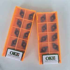 Inserto de Carburo Original DCMT11T308-OTM OP1215 para Herramienta CNC Externa, Recubrimiento TIAIN, HRC64, OEM, para Torno CNC, 100% Grado ISO - Product Image 4