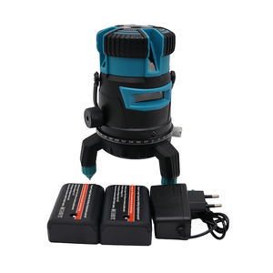 Niveau laser de construction extérieur économique, 5 lignes vertes 360°, auto-nivelant - Product Image 1