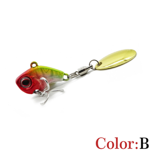 TOPIND sert kuyruk Spin VIB tuzlu su yem Swimbait Crankbait balıkçılık cazibesi - Product Image 5
