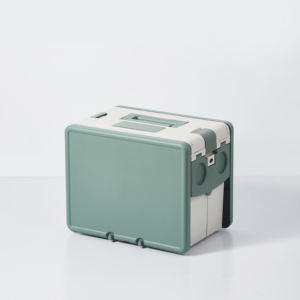 Fábrica al por mayor Picnic al aire libre Camping mesa plegable portátil + silla incubadora coche cubo de hielo comida congelador nevera - Product Image 1