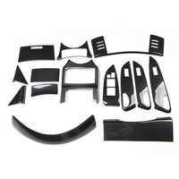 Volante de Plástico para REIZ 05-09, Modificado con Patrón de Fibra de Carbono, Panel de Navegación Negro, Decoración Interior de Automóvil