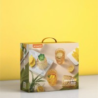 Verre à boire haut de gamme de style nordique, réutilisable, pour thé, jus, boisson, verre highball, design personnalisé, verrerie de table pour fête, vente en gros OEM