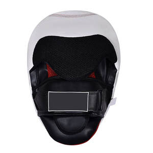 Gants de sparring MMA en cuir véritable de haute qualité, respirants, légers, antidérapants, fermeture auto-agrippante, couleurs personnalisables - Product Image 2