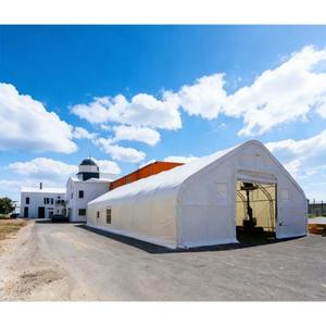 Double Truss Fabric Buildings PVC <b>Storage</b> Shelter Tents for Warehouse <b>Storage</b> <b>Shed</b> Garage - Product Image 2