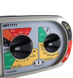 Grande brilhante LCD Display MFT1700 Series Multifunction Tester MFT1711, MFT1721 com dois e três fios sem viagem Loop - Product Image 4