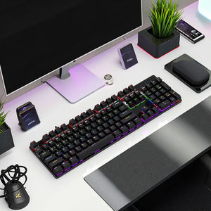 Customized Logo 2.4Ghz <b>Wireless</b> Programmable Hot-Swap Rapid Trigger 104-Key RGB Lighting Mechanical Gaming USB-C <b>Keyboard</b> - Product Image 3
