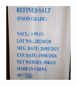 Chlorure de sodium DingHao NaCl, sel industriel raffiné à 99%, sel pour déneigement, importation - Product Image 4