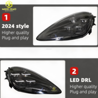 Pour Porsche Cayenne 958.1 (modèle 2011 - 2014) Amélioré et modifié avec des phares LED 2024 et des phares matriciels 9Y0