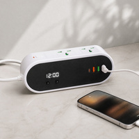 Multiprise universelle USB avec prises européennes, russes, américaines et thaïlandaises pour la maison et le bureau
